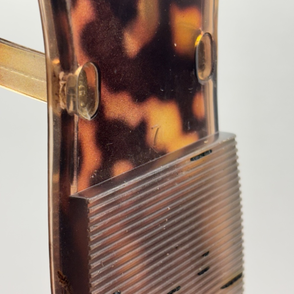 Tory Burch Mini Miller Flat Jelly Thong Sandal Tortoise Shell Size 7 - Picture 11 of 12